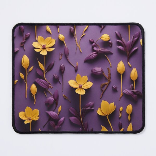 Item preview, Purple and yellow flowers  designed and sold by Ash44444.