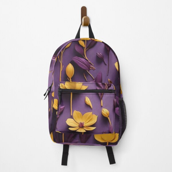 Item preview, Purple and yellow flowers designed and sold by Ash44444.