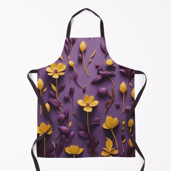 Item preview, Purple and yellow flowers  designed and sold by Ash44444.