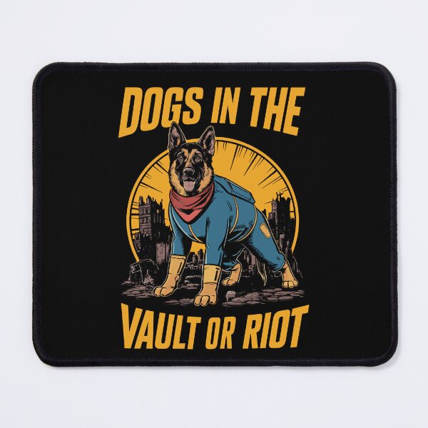 Item preview, Dogs in the vault or riot! designed and sold by dropratedesigns.