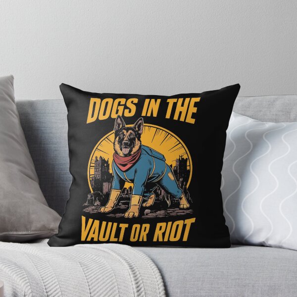 Item preview, Dogs in the vault or riot! designed and sold by dropratedesigns.