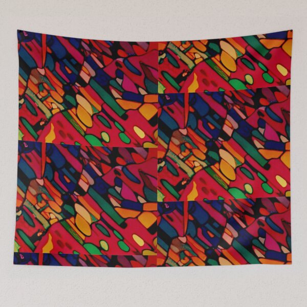 Item preview, Red Bricks designed and sold by TinaJostDesigns.