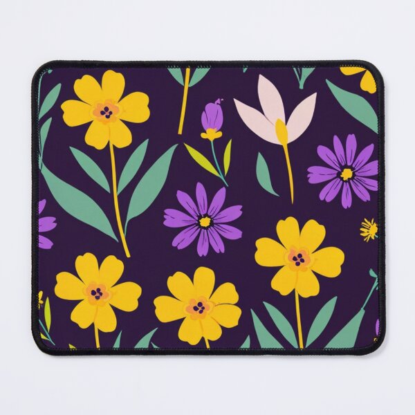 Item preview, Purple and yellow flowers  designed and sold by Ash44444.