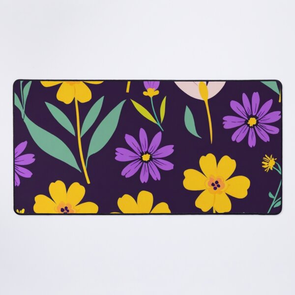 Item preview, Purple and yellow flowers designed and sold by Ash44444.