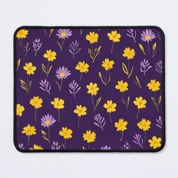 Item preview, Purple and yellow flowers  designed and sold by Ash44444.