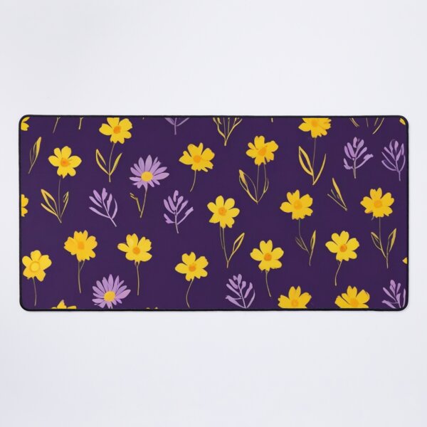 Item preview, Purple and yellow flowers designed and sold by Ash44444.