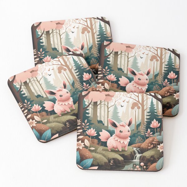 Item preview, Kawaii Whimsical Anime Fantacy Pet Character Art Collection designed and sold by Witty Shirts.