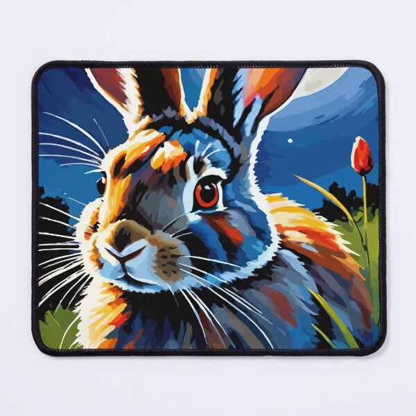 Item preview, The rabbit stares at the full moon. designed and sold by Whose-sweat.