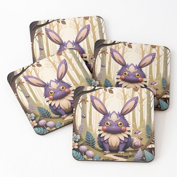 Item preview, Kawaii Whimsical Anime Fantacy Pet Character Art Collection designed and sold by Witty Shirts.