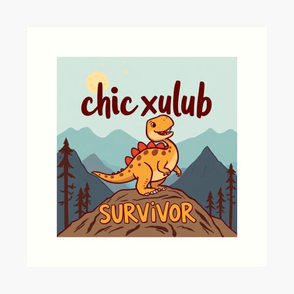 Item preview, Chicxulub survivor designed and sold by GasconyPassion.