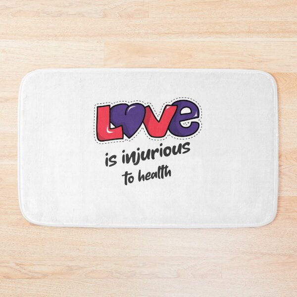 Item preview, love is injurious designed and sold by JUNOSTELLAR.