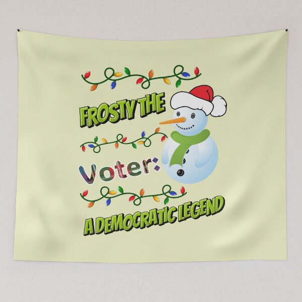 Item preview, Vote - cute christmas snowman designed and sold by OMdesign10.