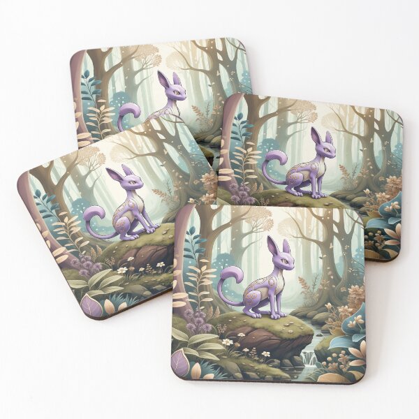 Item preview, Kawaii Whimsical Anime Fantacy Pet Character Art Collection designed and sold by Witty Shirts.