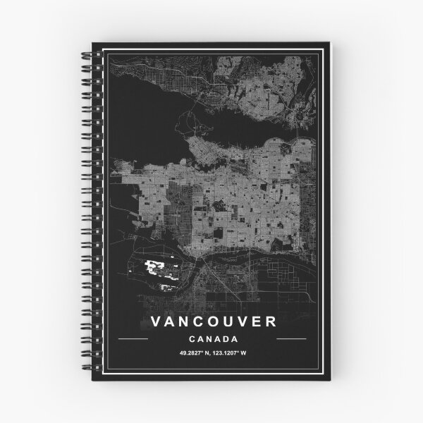 Artikelvorschau, Karte von Vancouver entworfen und verkauft von SHAMPAIN-ART-CO.