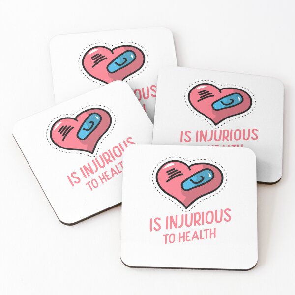 Item preview, love is injurious designed and sold by JUNOSTELLAR.