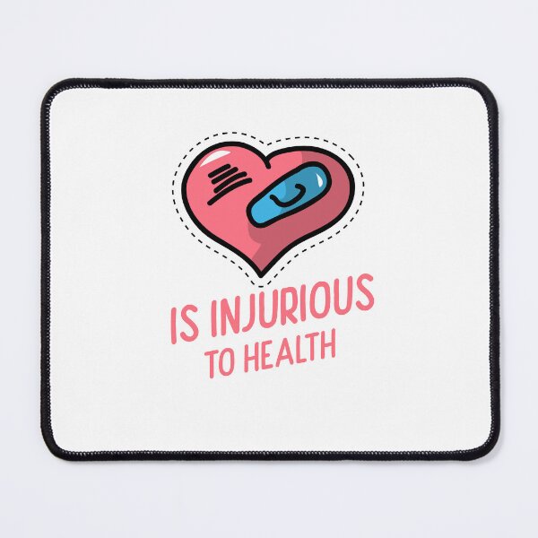 Item preview, love is injurious designed and sold by JUNOSTELLAR.