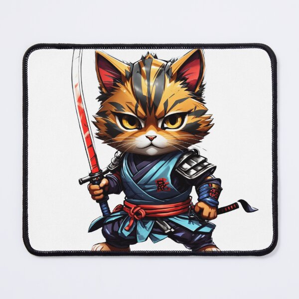 Item preview, Fierce Samurai Cat Warrior ?⚔️ designed and sold by Fab-Haven.