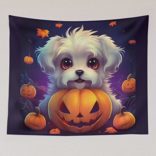 Item preview, Boooo dog halloween 10 designed and sold by Mandalahijo.