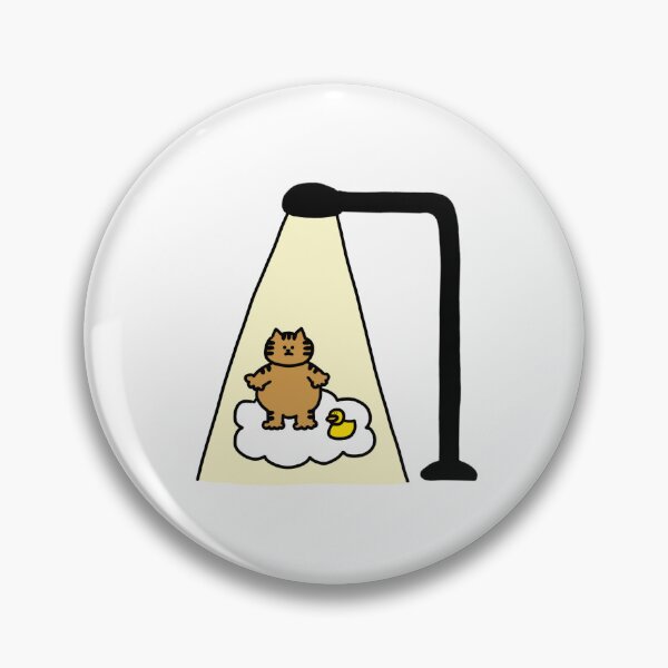 Item preview, a Cat and a Duck on the cloud designed and sold by superbaechoo.