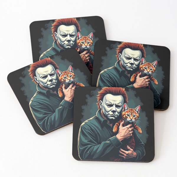 Item preview, Spooky Cat Cuddles Cute Halloween Design designed and sold by FunnyFarmDesign.