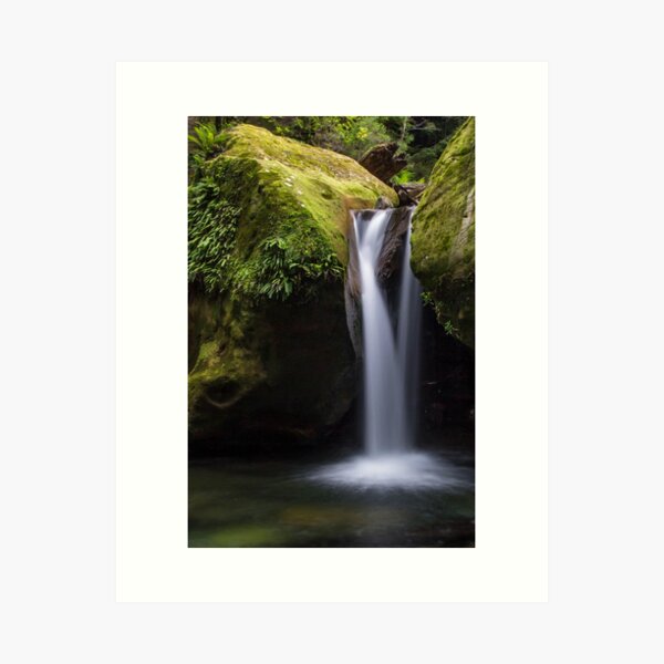 Waterfall ~ Lower Chasm Falls Art Print
