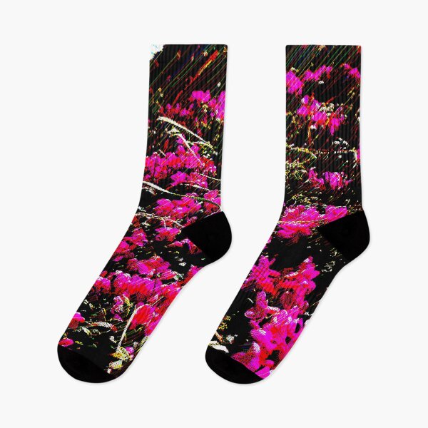 Item preview, Pixelated Rhododendrons: A Glitch in Bloom designed and sold by bizarorin.
