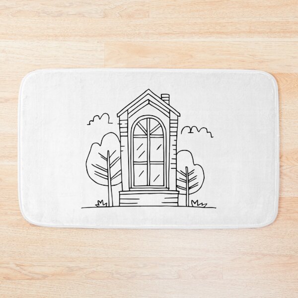 Item preview, Illustration of a window in a Victorian house designed and sold by rasagamastore.