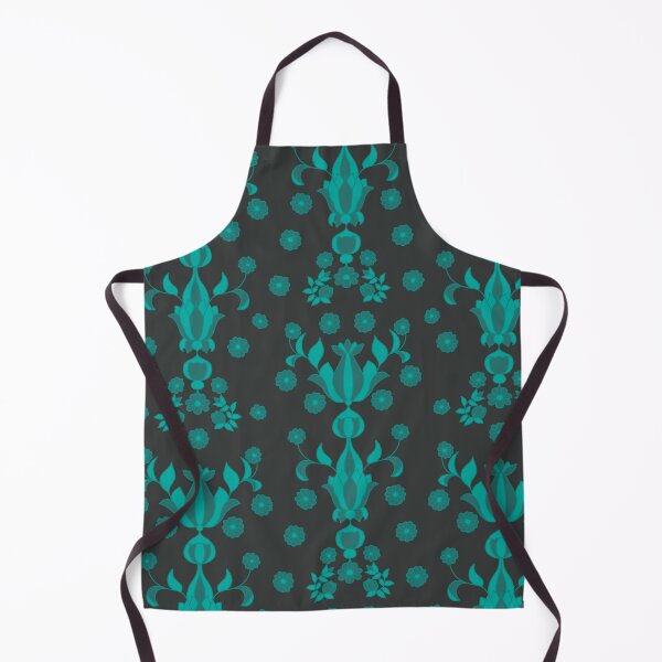 Item preview, flowers and geometry green and black version designed and sold by GENEST-V.