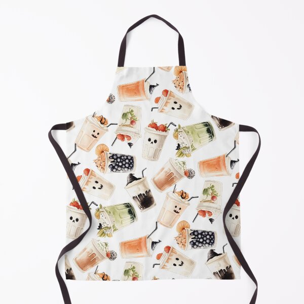 Item preview, Seamless pattern with milkshakes for Halloween designed and sold by natalidesign.