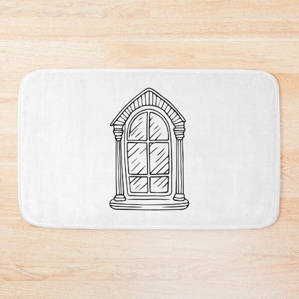 Item preview, Illustration of a window in a Victorian house designed and sold by rasagamastore.