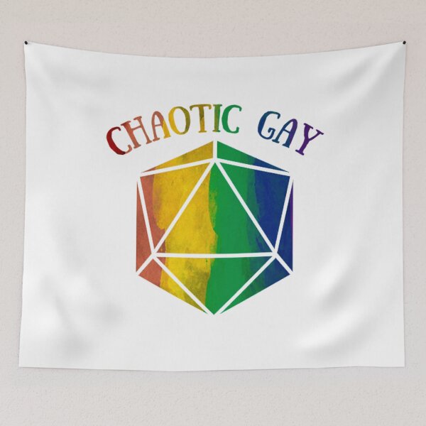 Item preview, Chaotic Gay d20 designed and sold by kalistacshields.