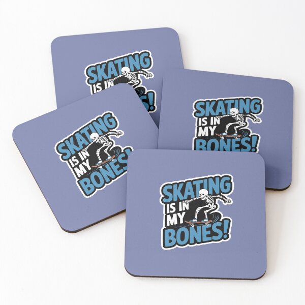 Item preview, Skating is in my Bones! designed and sold by Gentle40Winks.