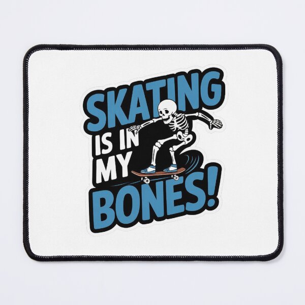 Item preview, Skating is in my Bones! designed and sold by Gentle40Winks.