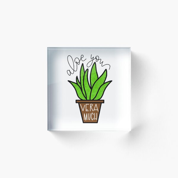Item preview, Aloe You Vera Much designed and sold by hintofmint.