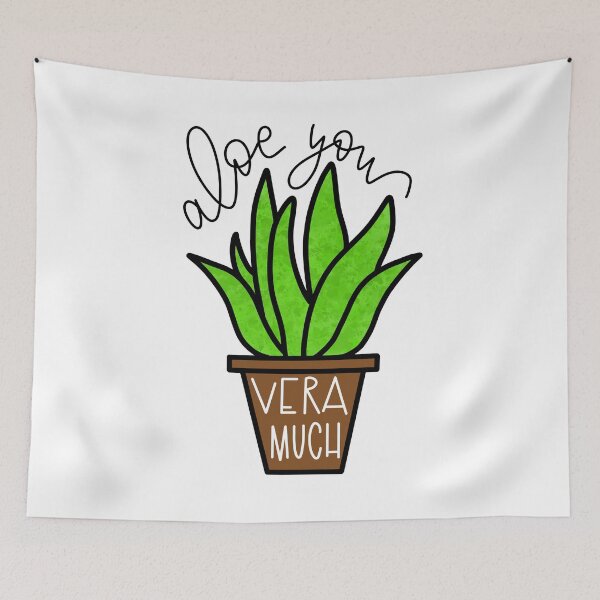 Item preview, Aloe You Vera Much designed and sold by hintofmint.