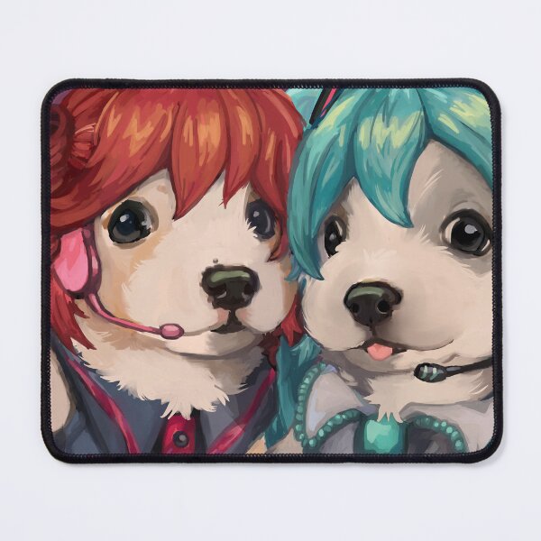 Item preview, puppy teto puppy miku designed and sold by raposilda.
