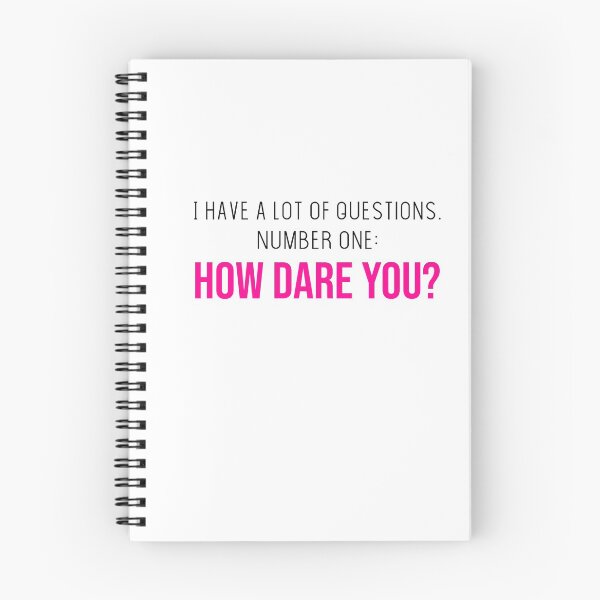 Item preview, HOW DARE YOU?  designed and sold by thelovelyjenna.