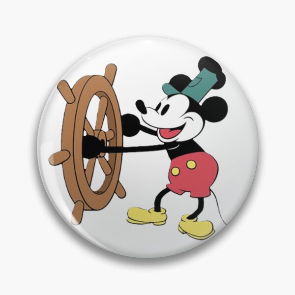 Artikelvorschau, Steamboat Willie in Farbe entworfen und verkauft von ItsAMugsGame.