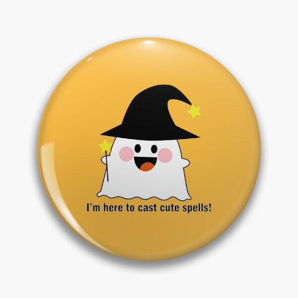 Item preview, Charming cute Spells & Ghostly Magic designed and sold by Tulip Creators .