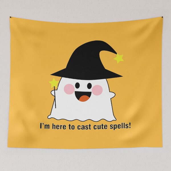Item preview, Charming cute Spells & Ghostly Magic designed and sold by Tulip Creators .