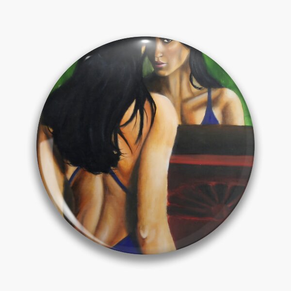 Item preview, View in the mirror - Artem Tuliuk original oil painting designed and sold by Artem Tuliuk.