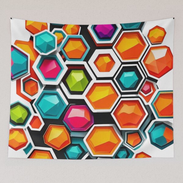 Item preview, The Hexagonal Universe designed and sold by 0penvimark.