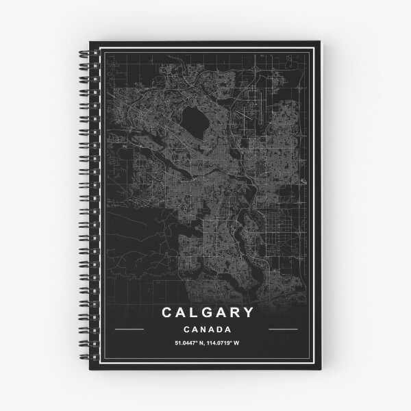Artikelvorschau, Karte Calgary entworfen und verkauft von SHAMPAIN-ART-CO.