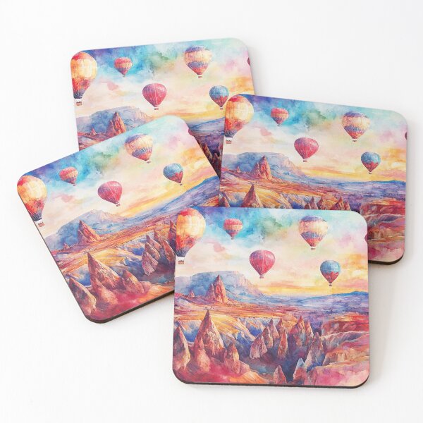 Item preview, Cappadocia Turkey with hot-air balloons designed and sold by mood-creator.
