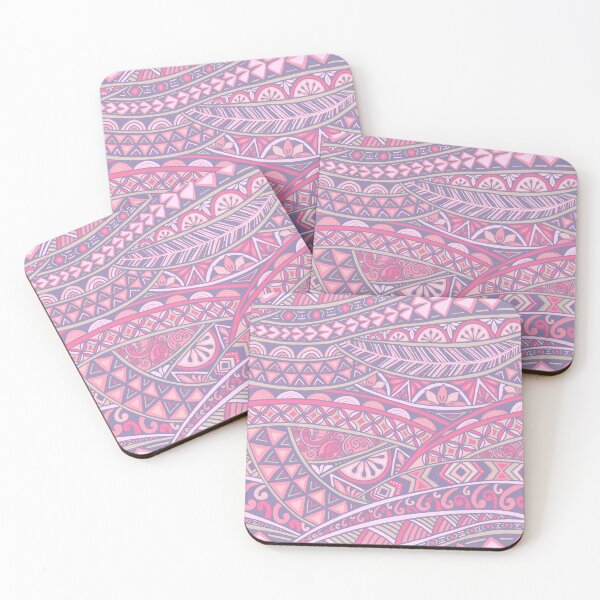 Item preview, Maximalist Pacific Party Pretty pink  designed and sold by AprilAppleArt.