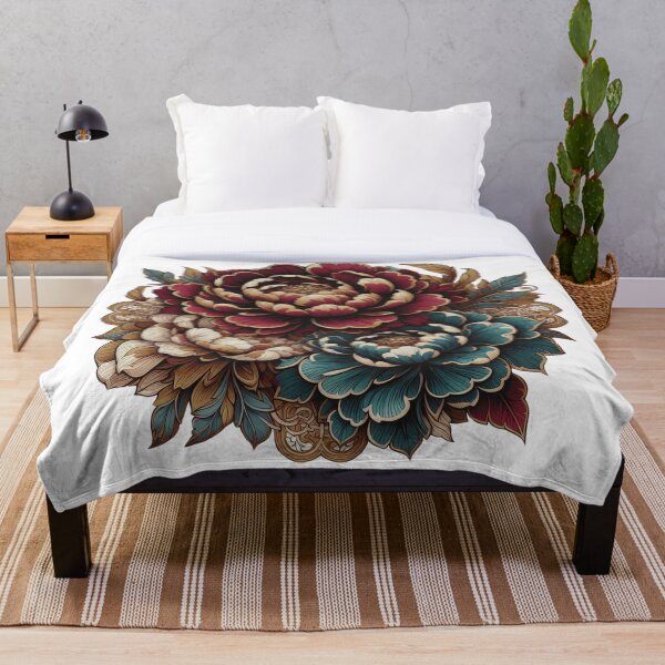 Item preview, Floral Art Vibrant Botanical Illustration  designed and sold by AjugaPaint.