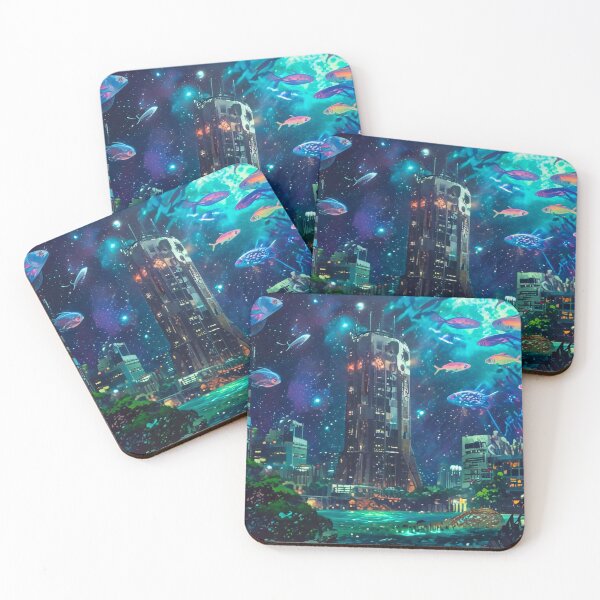 Item preview, Fish in the City designed and sold by M-Y-A-R-T-.