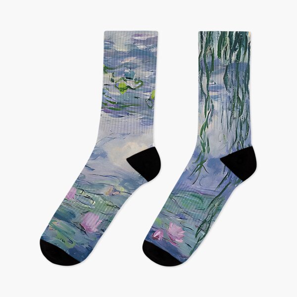 Item preview, Water Lilies - Claude Monet's Impressionist Masterpiece designed and sold by Happy-Karma.