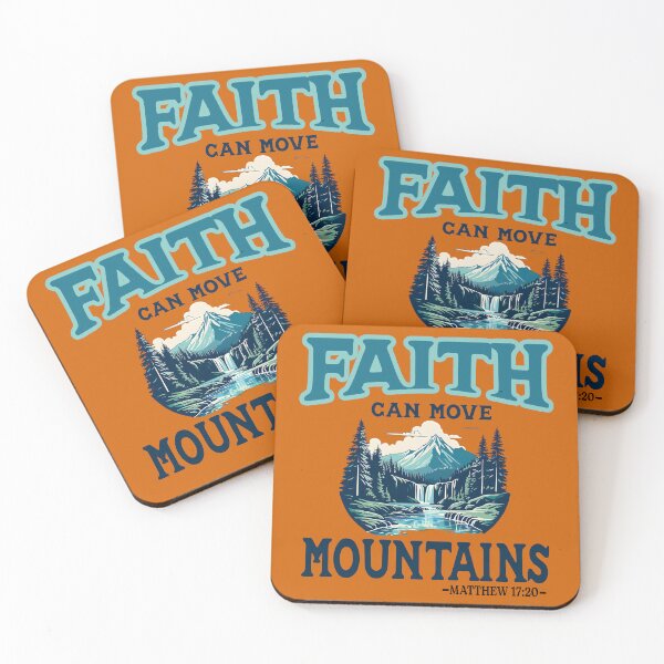 Item preview, Faith can move mountains designed and sold by Colorfulman.