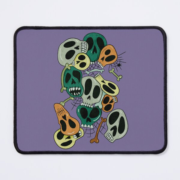 Item preview, Skulls and Bones in Cobwebs designed and sold by wildjellybeans.
